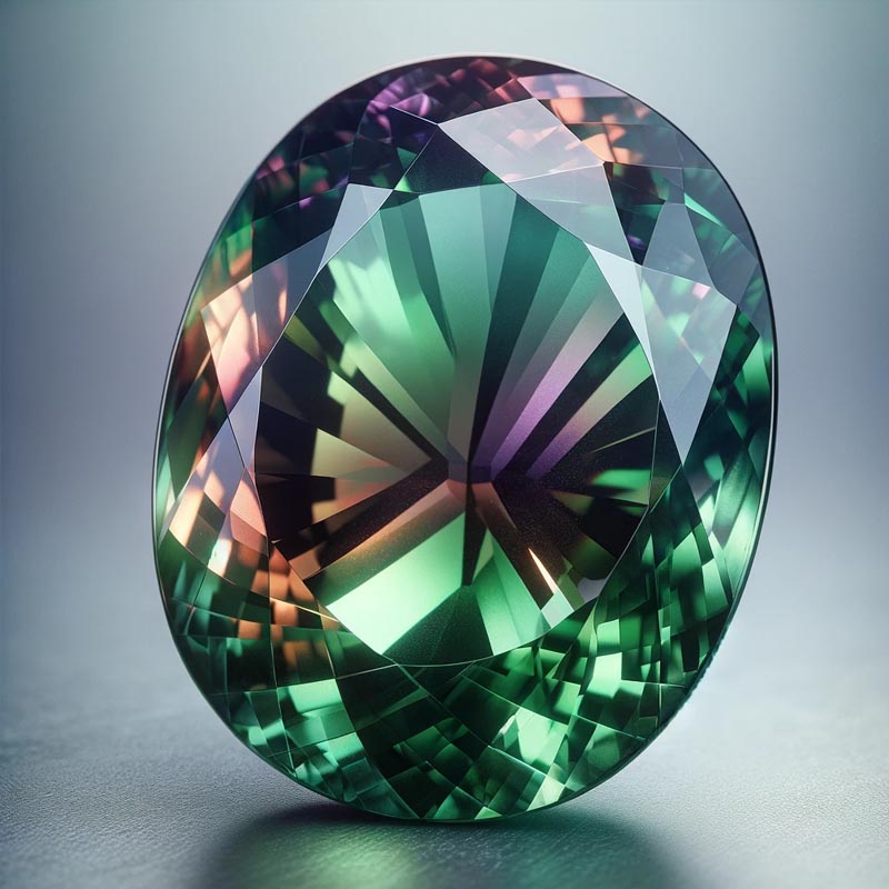 の誕生石は「アレキサンドライト(Alexandrite)」