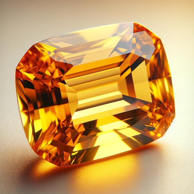 の誕生石は「シトリン(Citrine)」