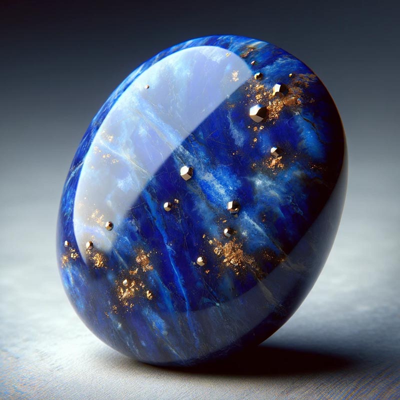 12月の誕生石「ラピスラズリ(Lapis lazuli)」の画像