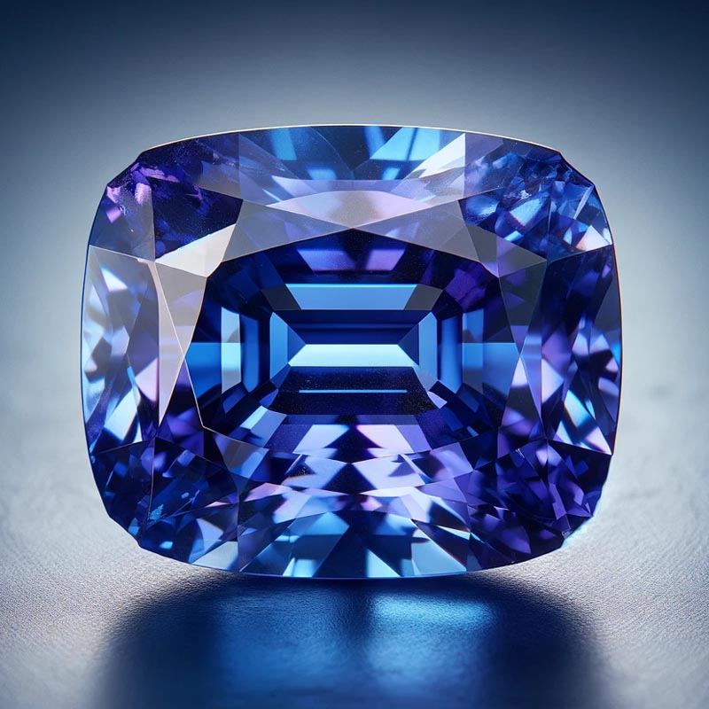 12月の誕生石「タンザナイト(Tanzanite)」の画像